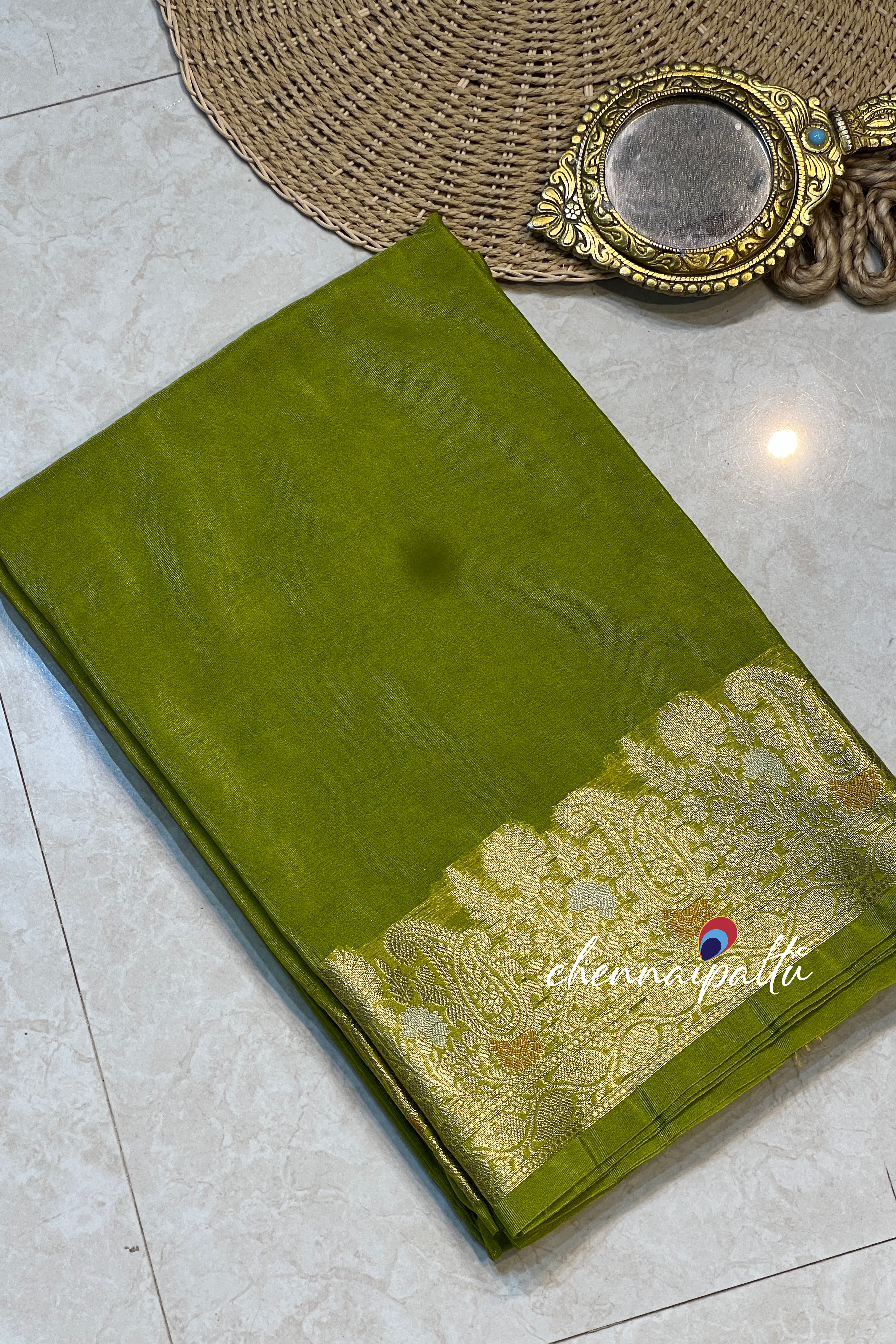 Rohini : Semi Silk Saree - A Whisper of Ethereal Charm with Contrast Blouse Piece