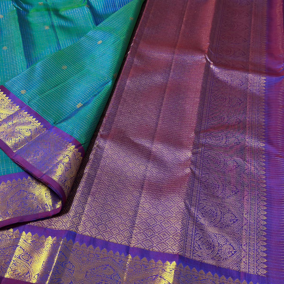 Mangai - Silk Saree | Blouse Attached