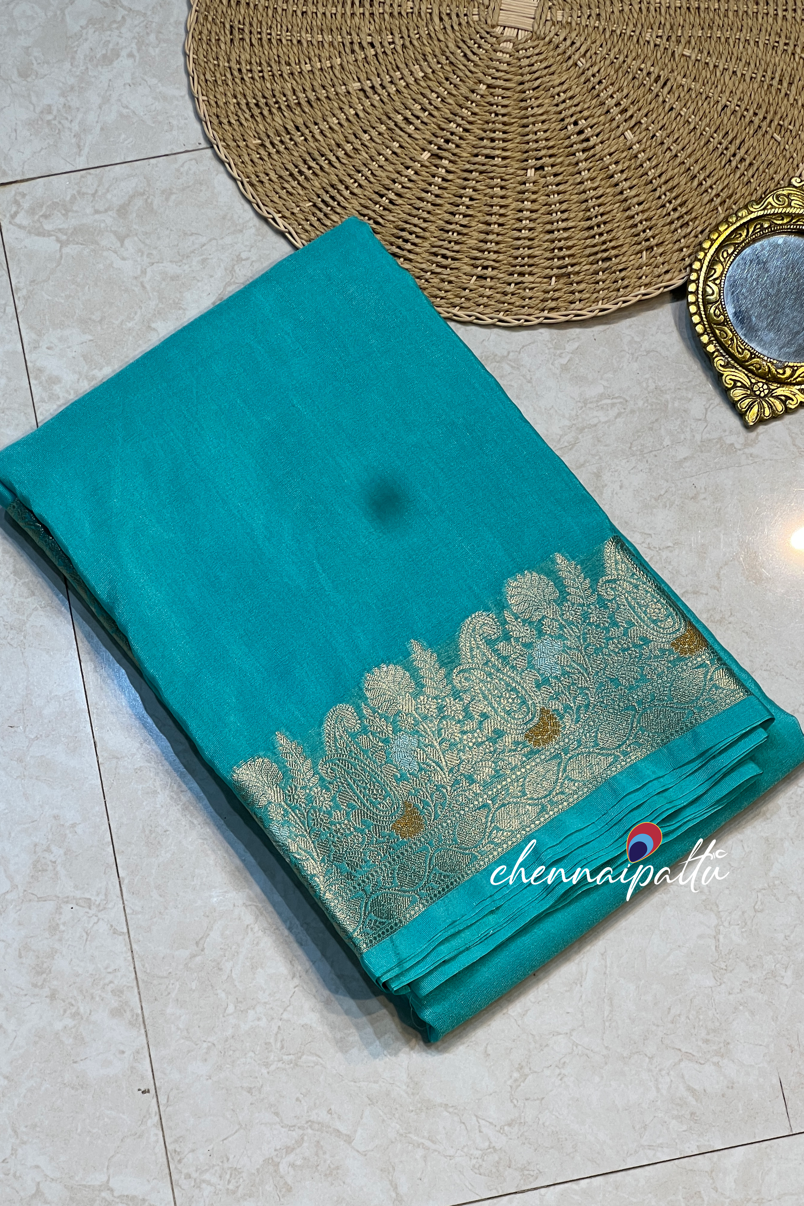 Rohini : Semi Silk Saree - A Whisper of Ethereal Charm with Contrast Blouse Piece