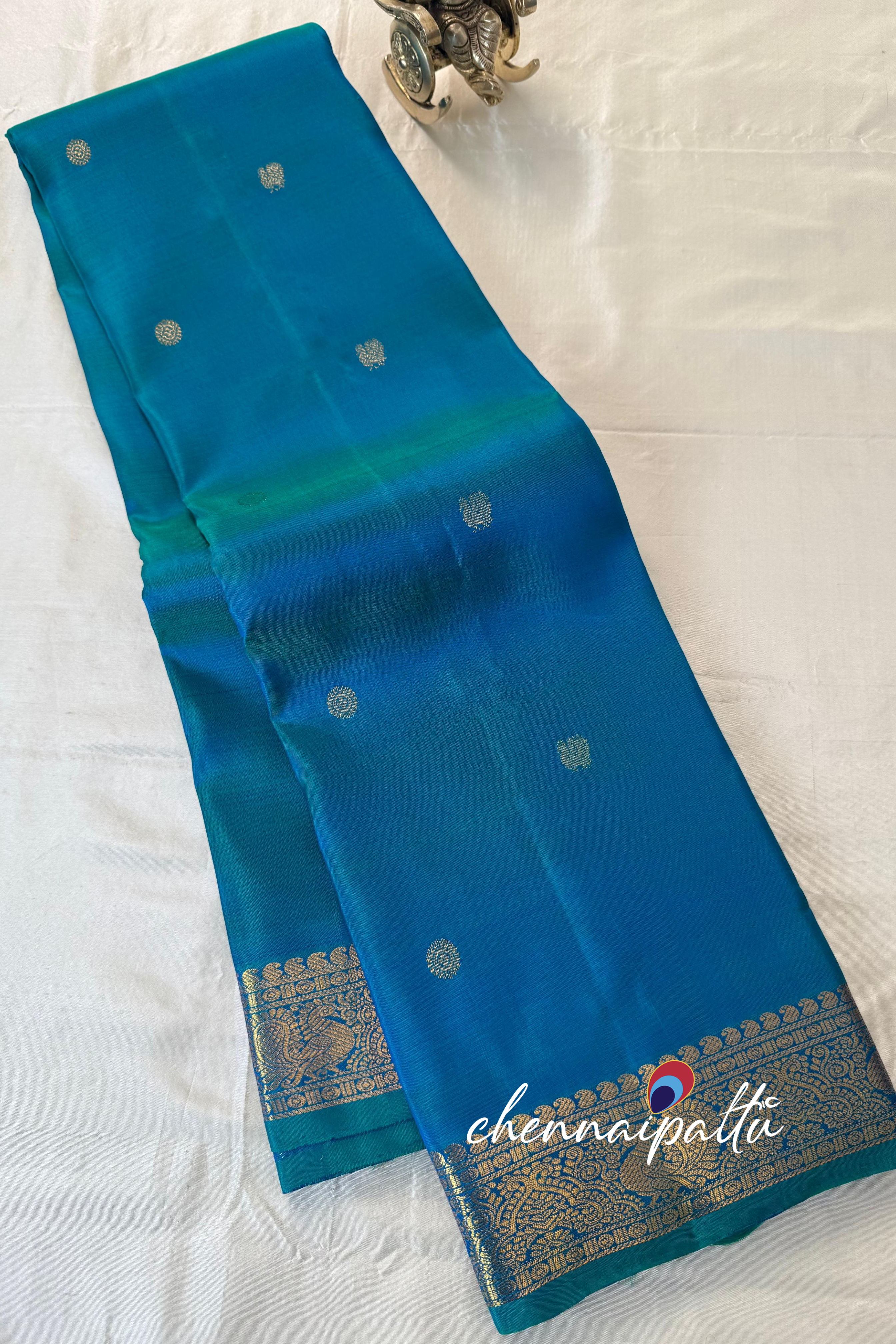 Tharagai - Kanchipuram Pure Silk Saree | Blouse Attached