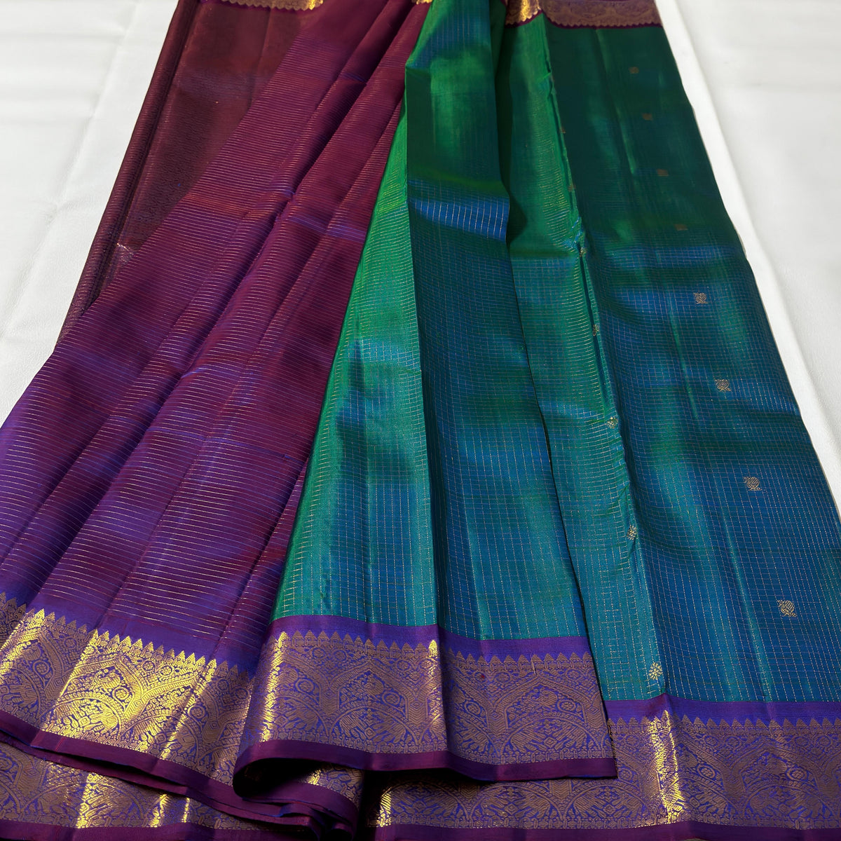 Mangai - Silk Saree | Blouse Attached